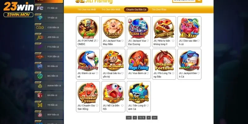 Giới Thiệu Về Các Game Bắn Cá 23win