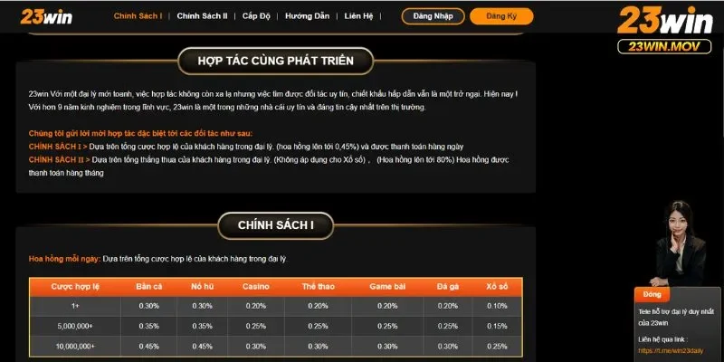 Đại lý 23win 2 Yêu cầu và quy trình trở thành đại lý 23win