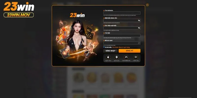 23win 35 Hướng dẫn quy trình vào chơi 23WIN dễ nhất